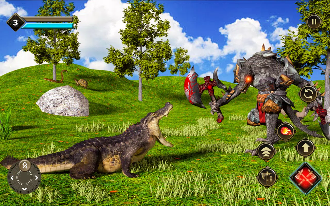 Mutant Komodo Reptile Lizard  Screenshot 3