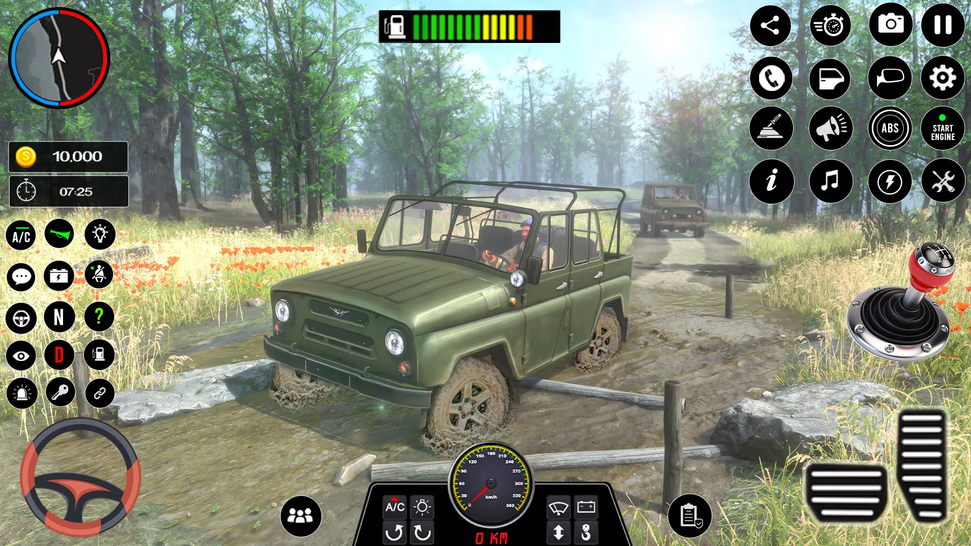 American Jeep Driving Games 3D  Screenshot 1