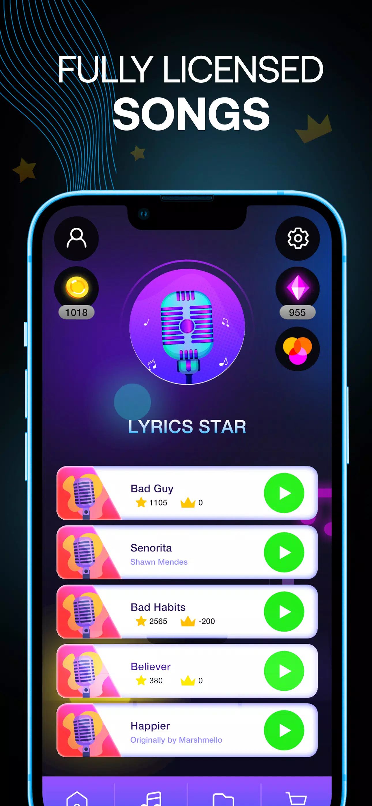 Lyrics Star・Song Lyrics Tiles  Screenshot 4