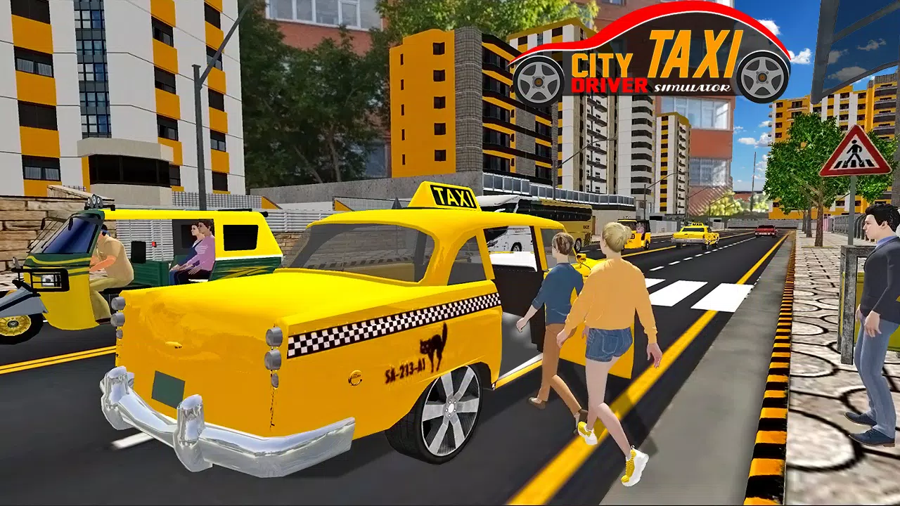 Taxi Sim 2023 - Multi Vehicles  Screenshot 7