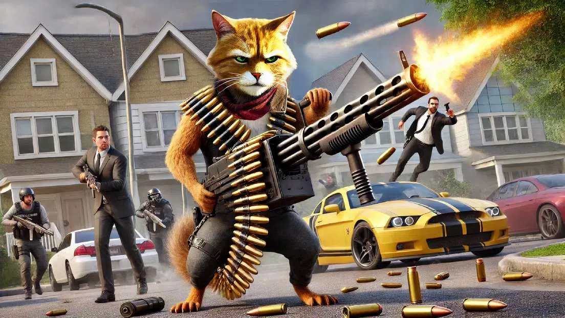 Super Cat Hero Open World Game  Screenshot 1