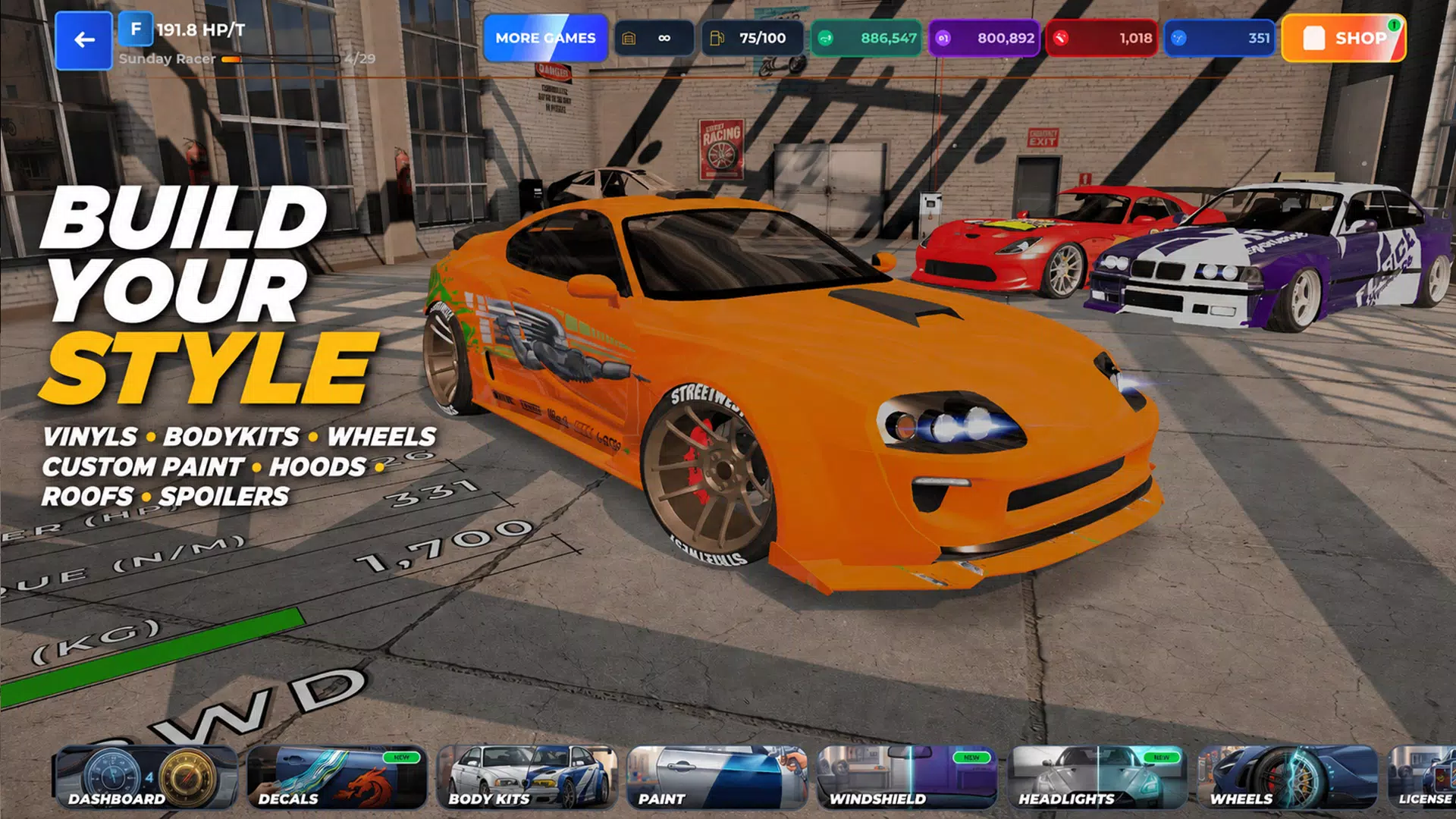 Drag Sim 2: Tune & Race  Screenshot 8
