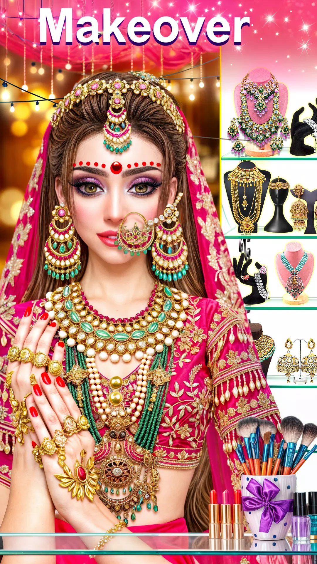 Desi Bridal Dress up Games  Screenshot 2