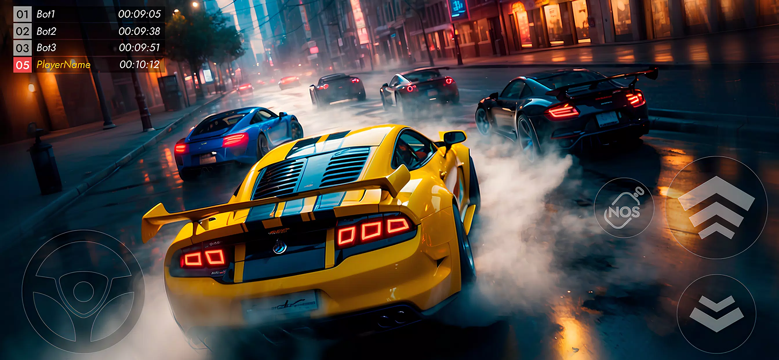 Nitro Rush: Car Racing Game  Screenshot 2