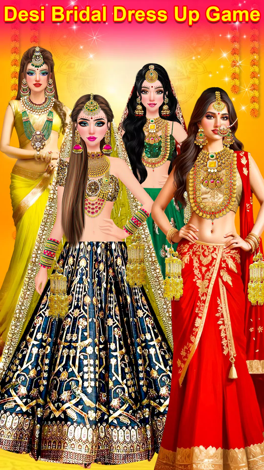Desi Bridal Dress up Games  Screenshot 6