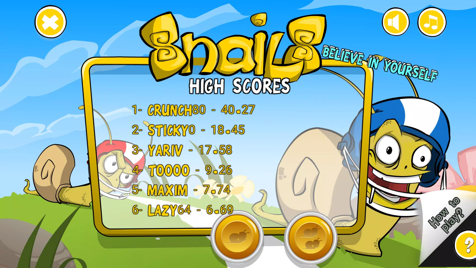 Snails  Screenshot 1