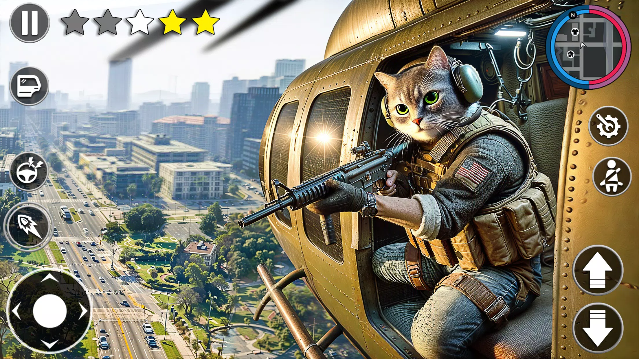 Super Cat Hero Open World Game  Screenshot 2