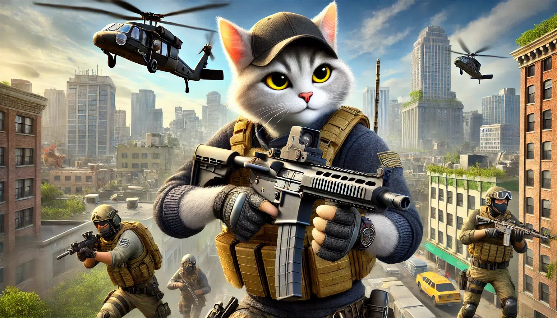 Super Cat Hero Open World Game  Screenshot 3