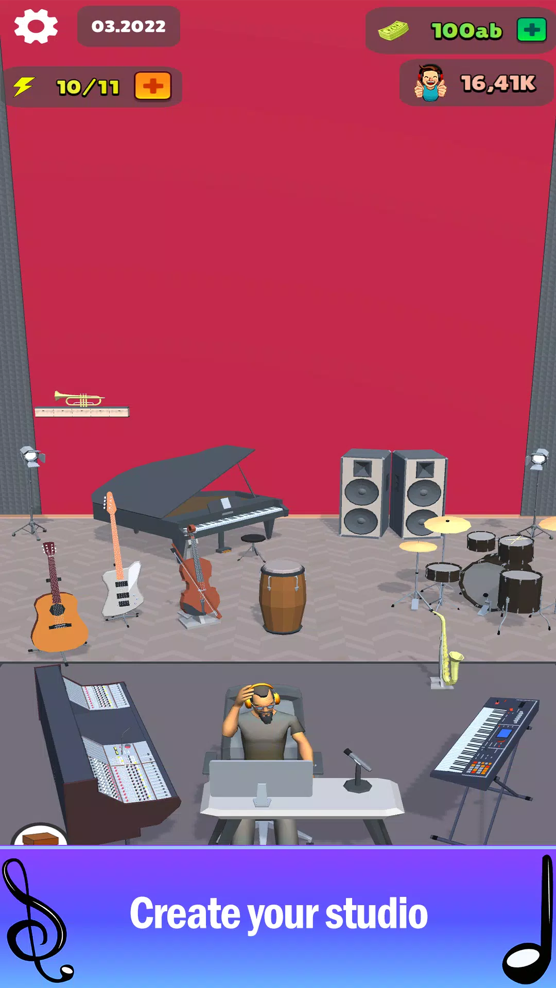 Musician Studio Simulator  Screenshot 1