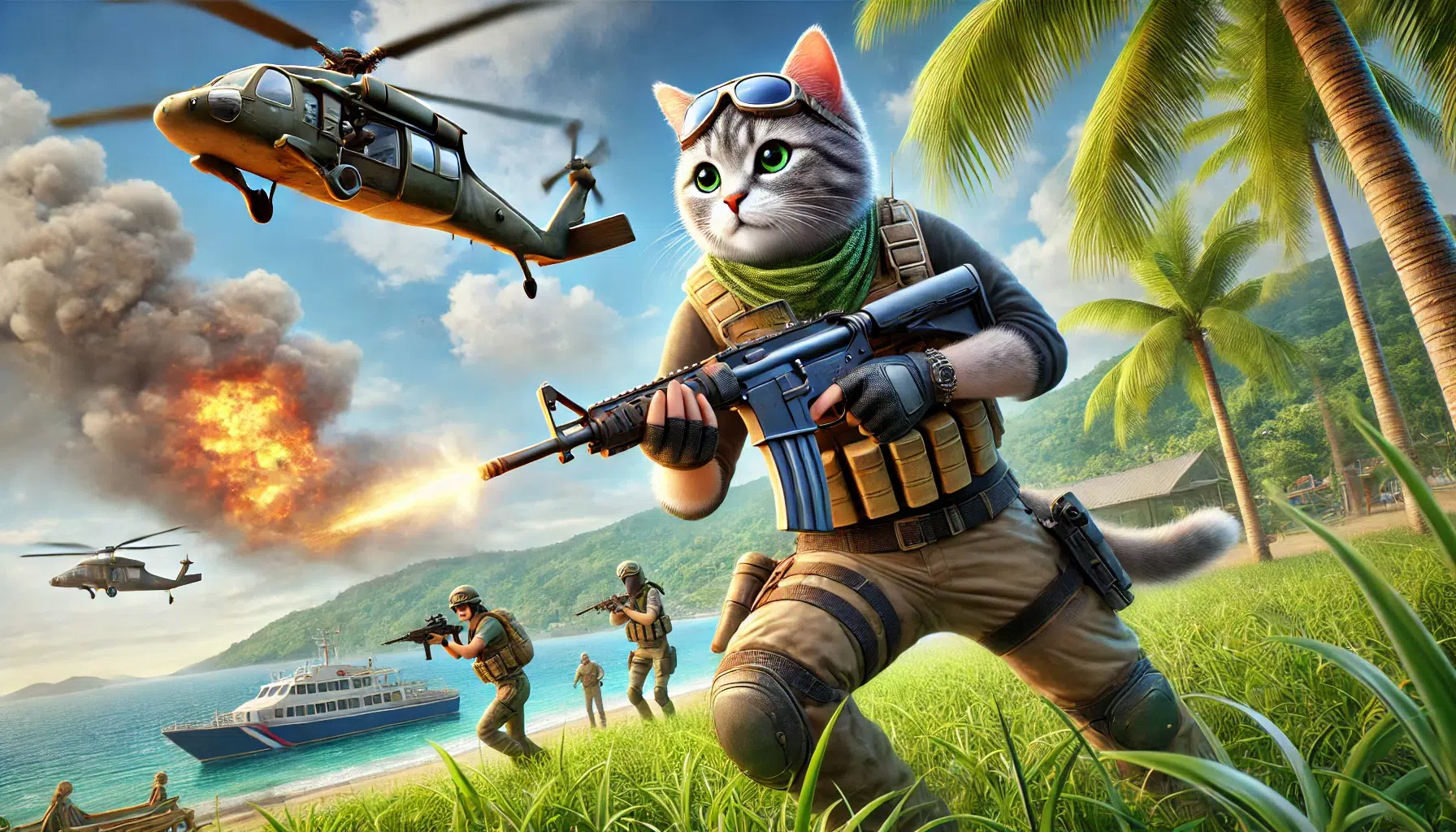 Super Cat Hero Open World Game  Screenshot 8