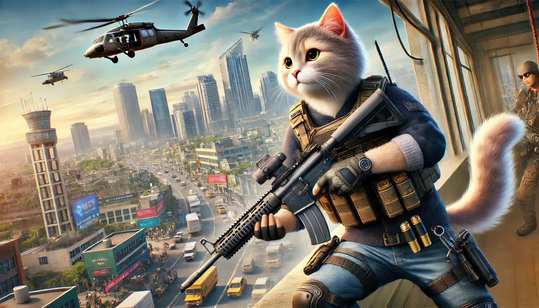 Super Cat Hero Open World Game  Screenshot 5