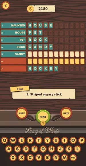 String of Words: Brain Puzzles  Screenshot 2