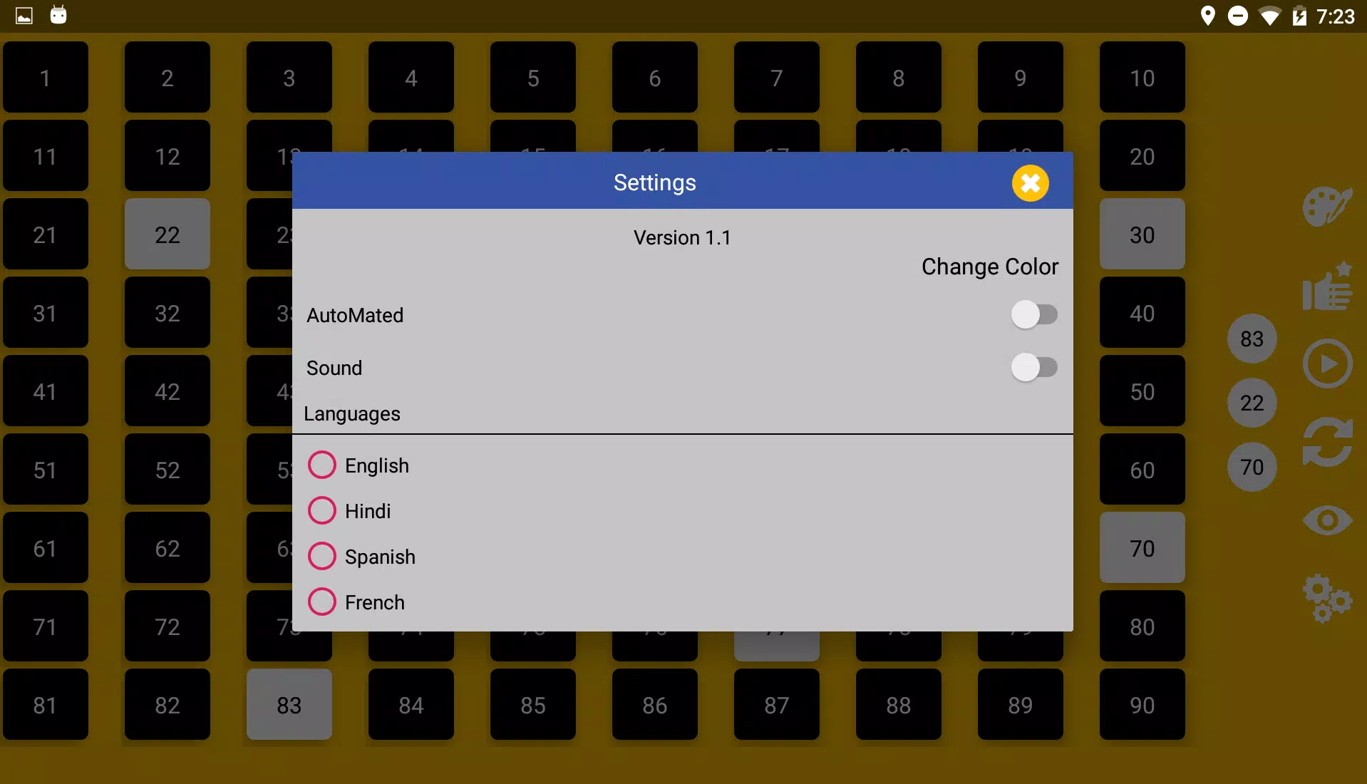 Smart Housie Number Picker  Screenshot 8