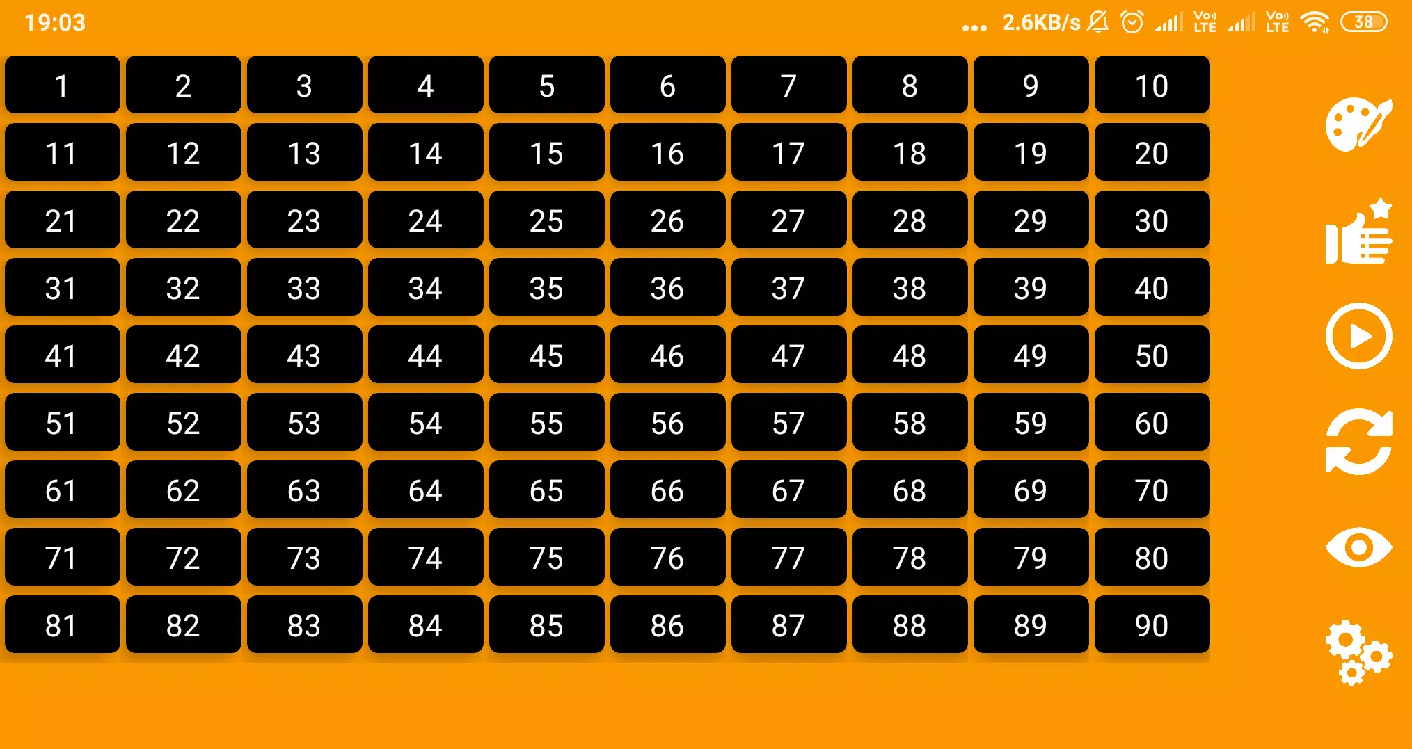 Smart Housie Number Picker  Screenshot 1