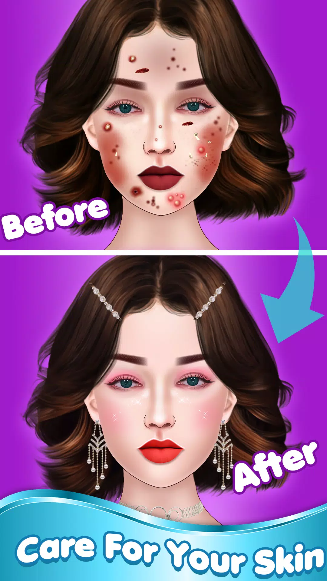 DIY Makeup ASMR-Makeover Games  Screenshot 1