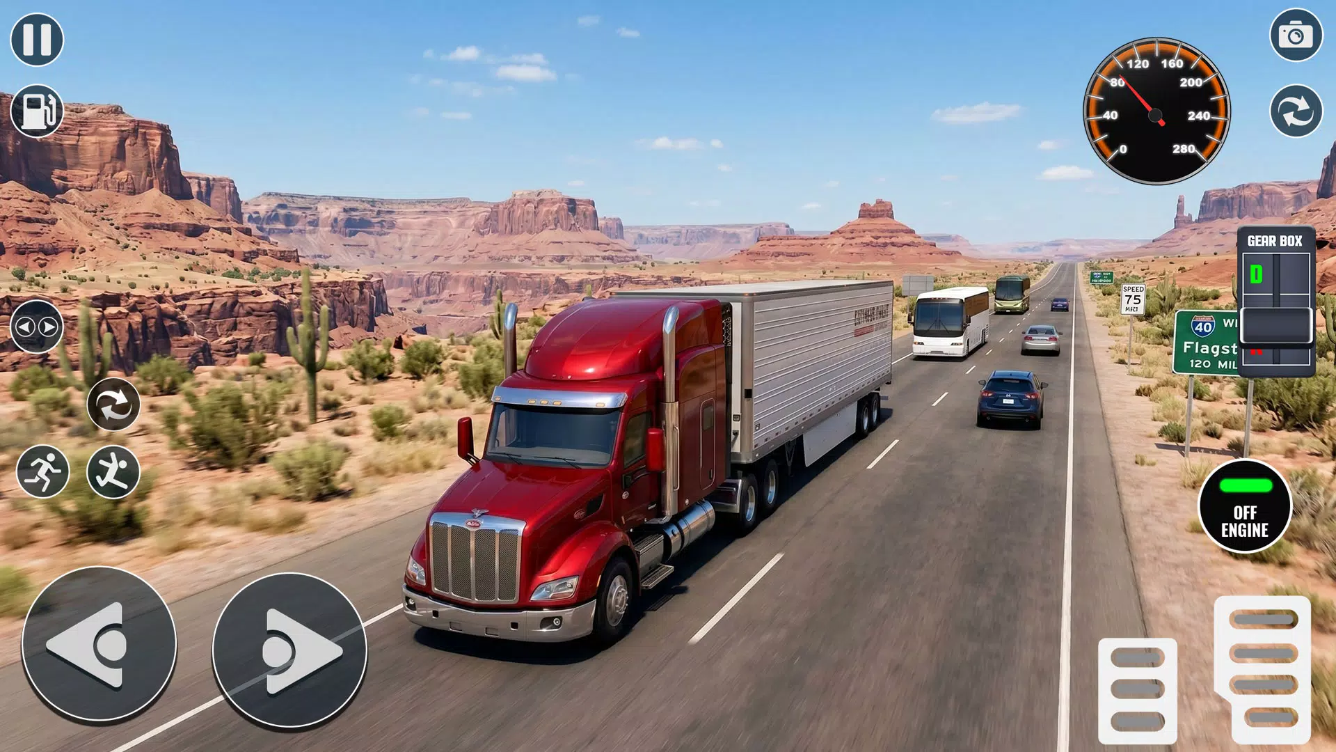US Real Truck Driving Sim Game  Screenshot 4