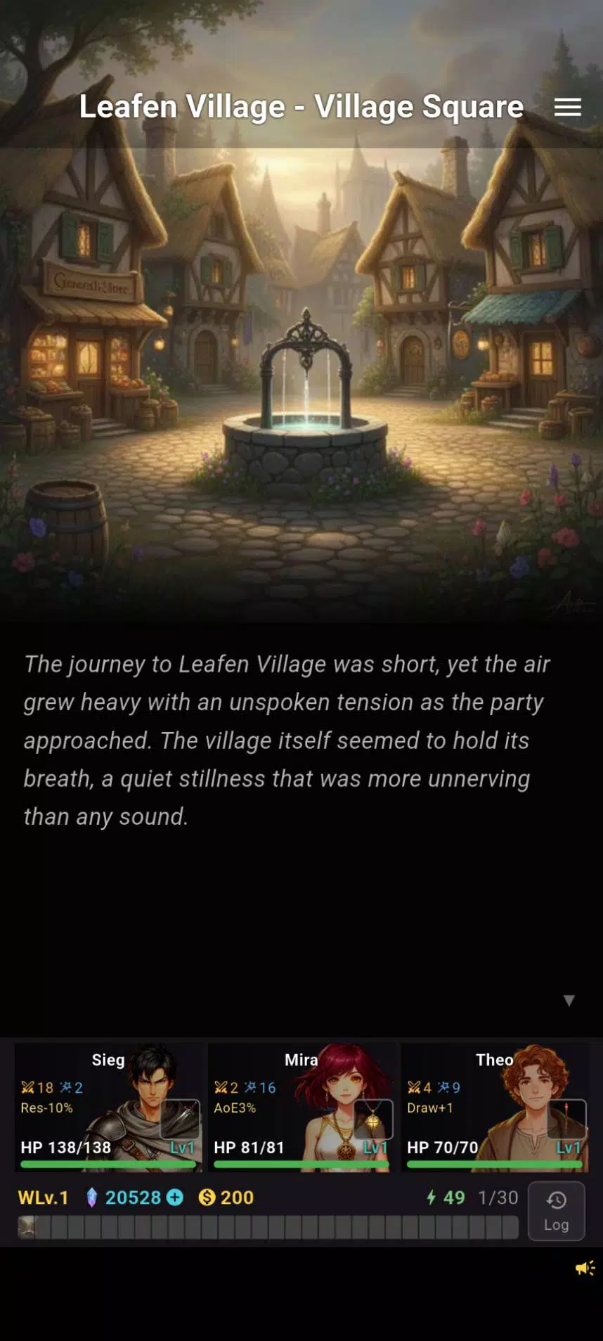 Myriad Saga  Screenshot 1