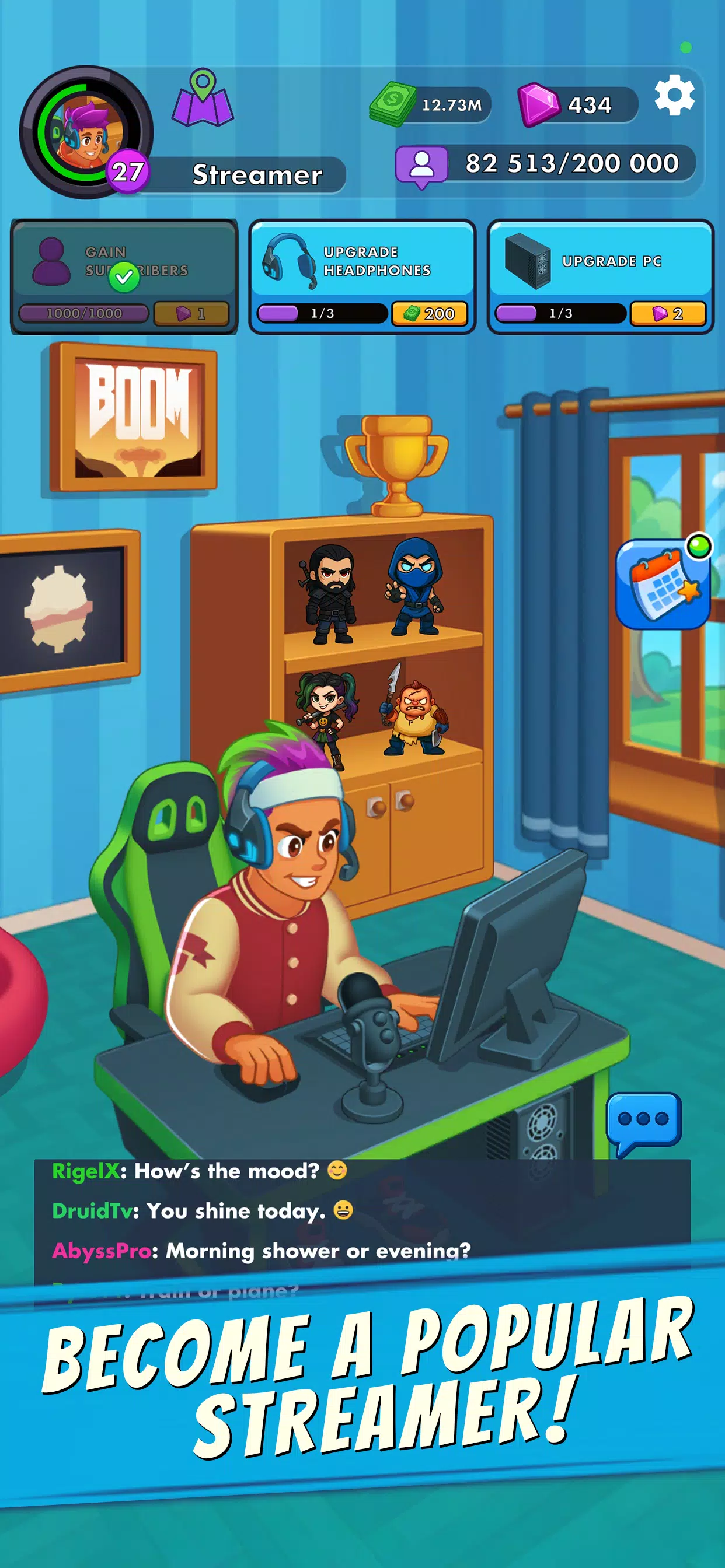 Be a Streamer: Stream Games  Screenshot 1