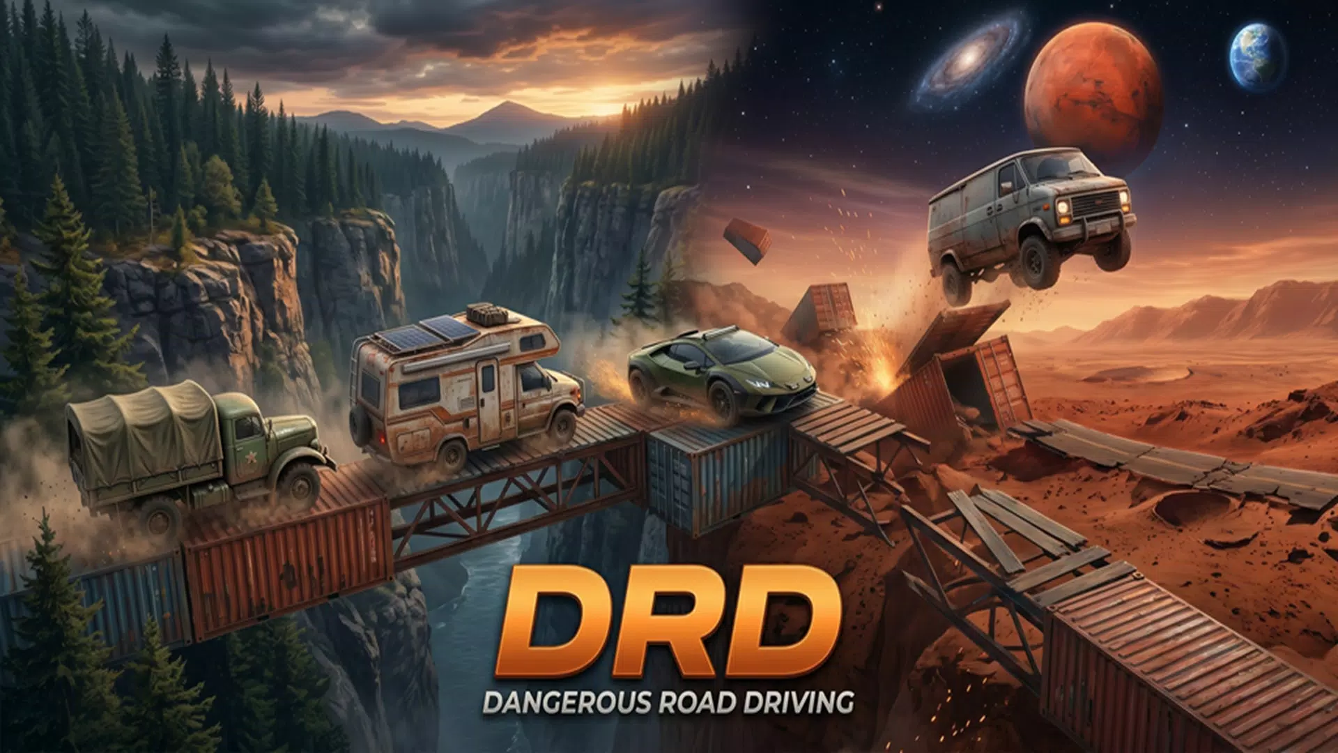 DRD: dangerous road driving  Screenshot 1