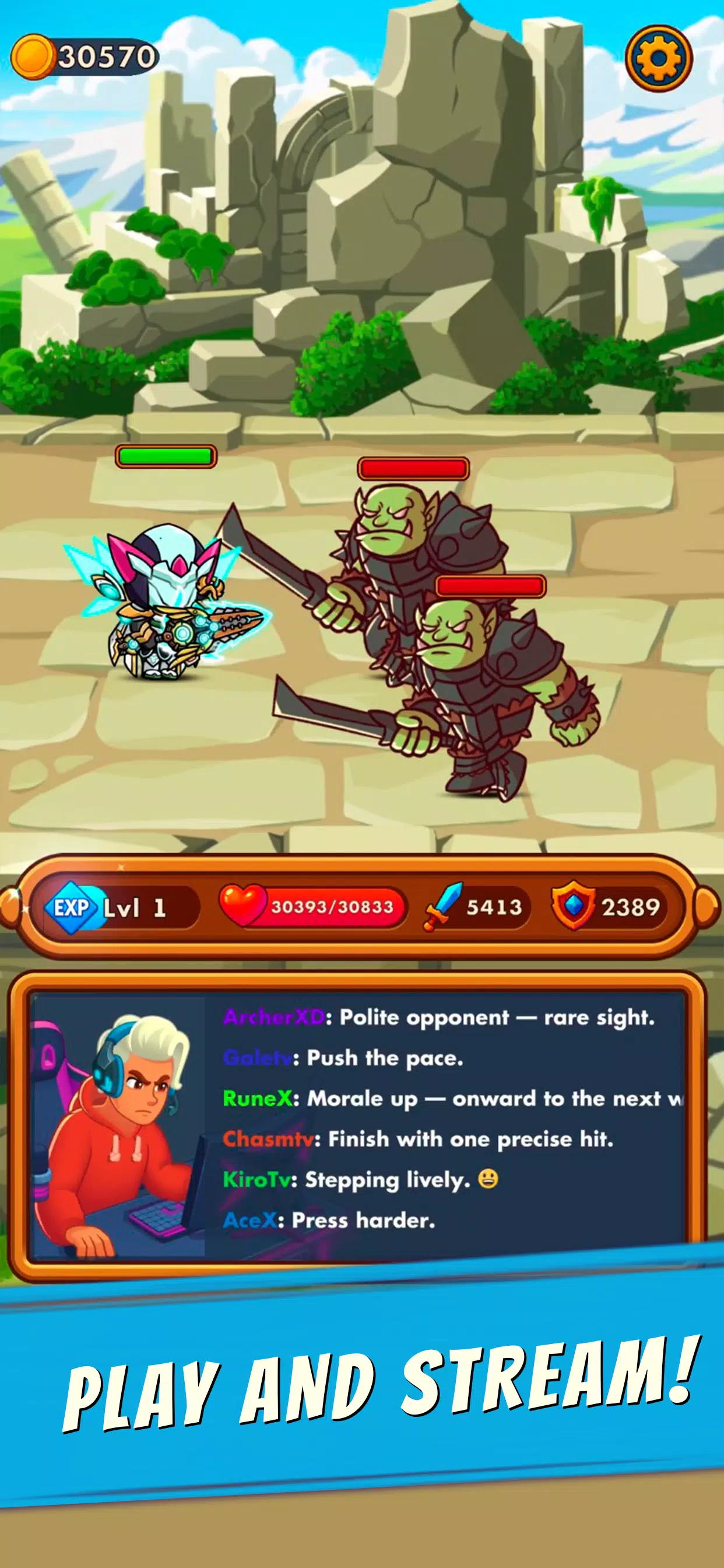 Be a Streamer: Stream Games  Screenshot 2