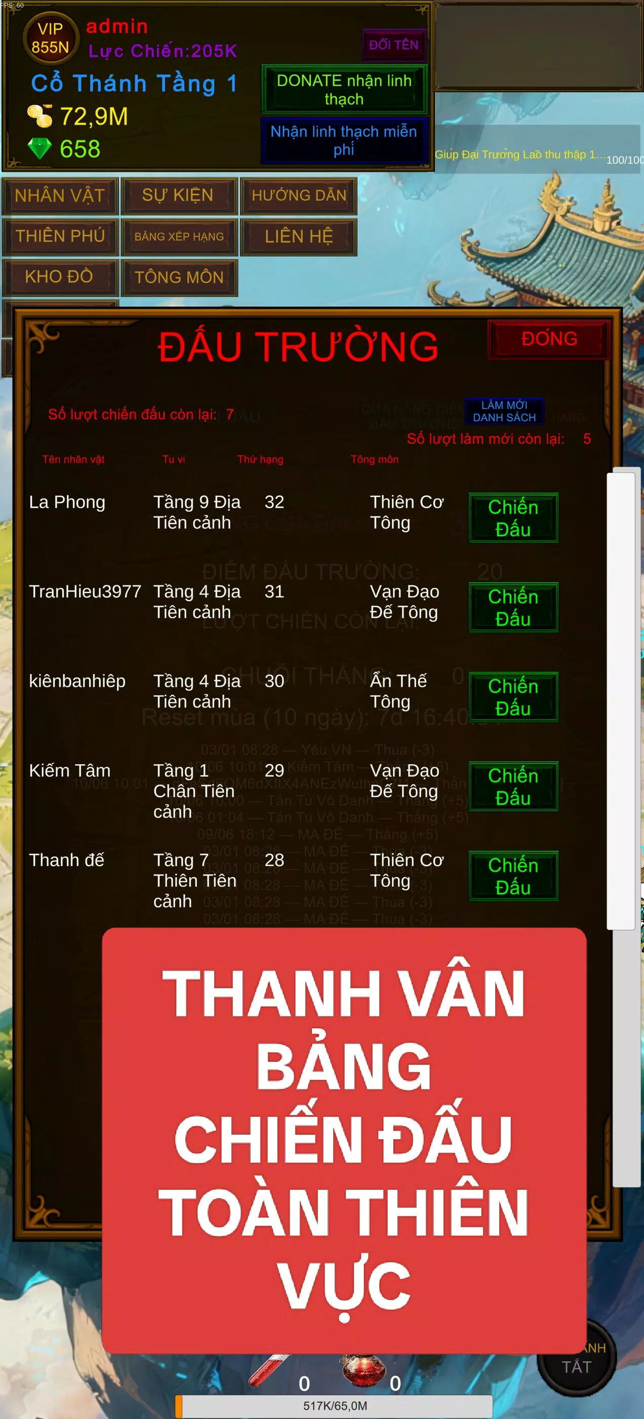 Xuyên Không Tu Tiên  Screenshot 3