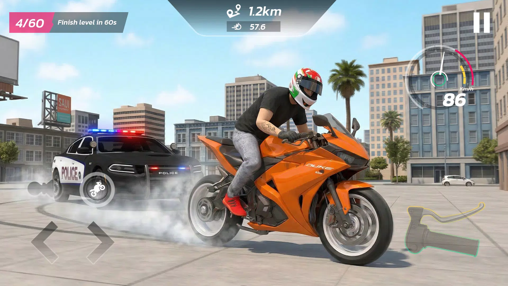 Traffic Moto Rider City  Screenshot 1
