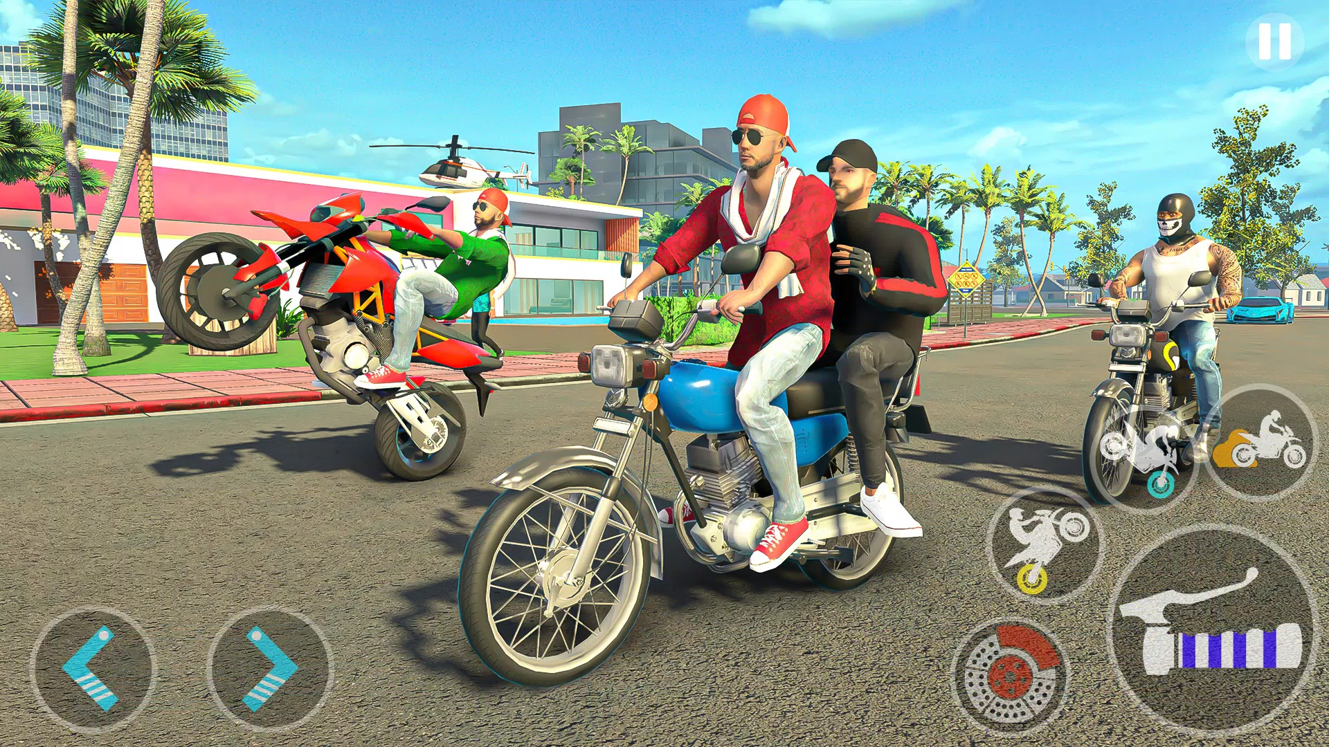 Real Moto Bike Rider Simulator Screenshot 5