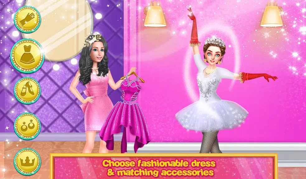 Ballerina Salon Dress Up Games Screenshot 3