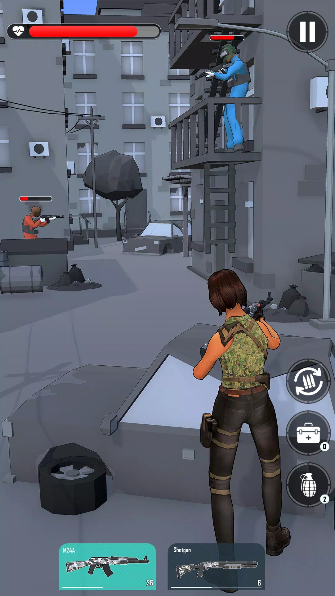 Survival Cover Hunt Shooting Screenshot 1