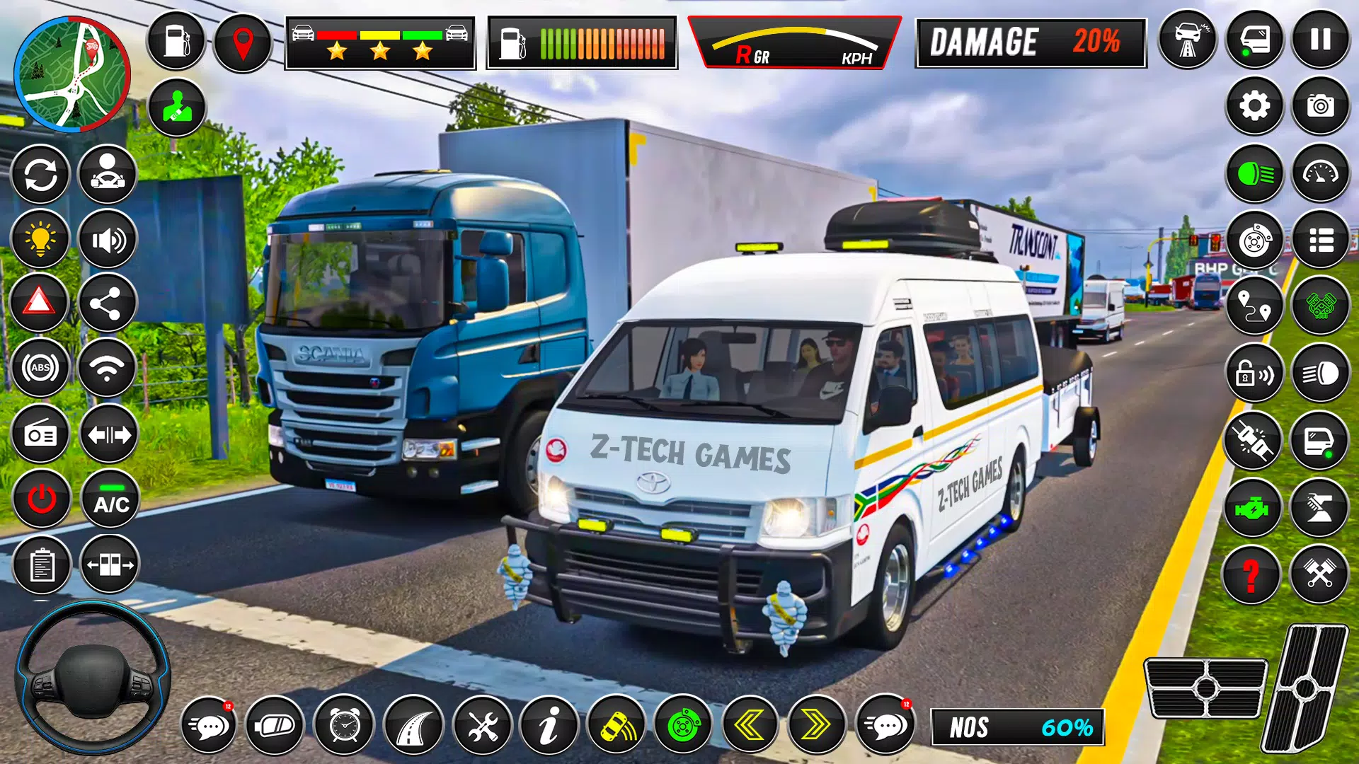 Bus Simulator 3D Euro Bus Game Screenshot 6