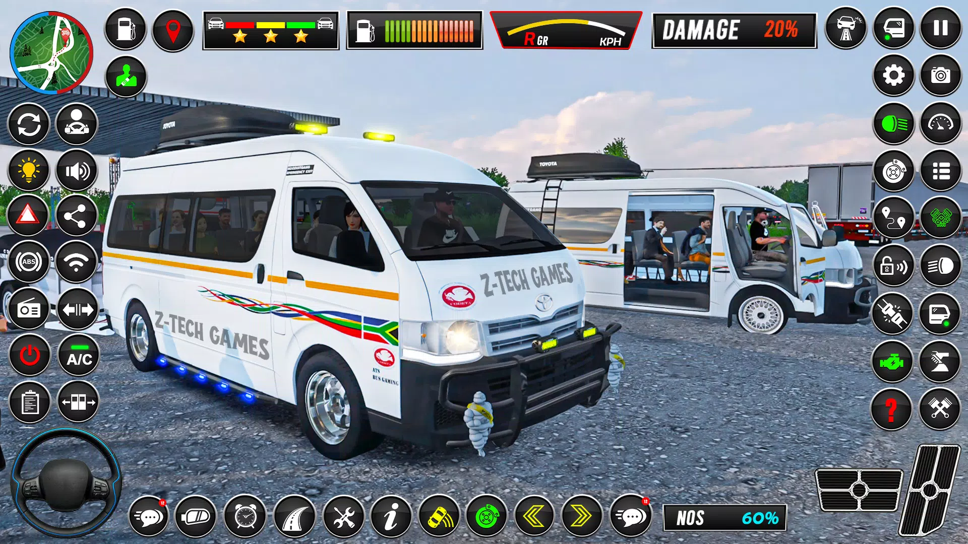 Bus Simulator 3D Euro Bus Game Screenshot 7