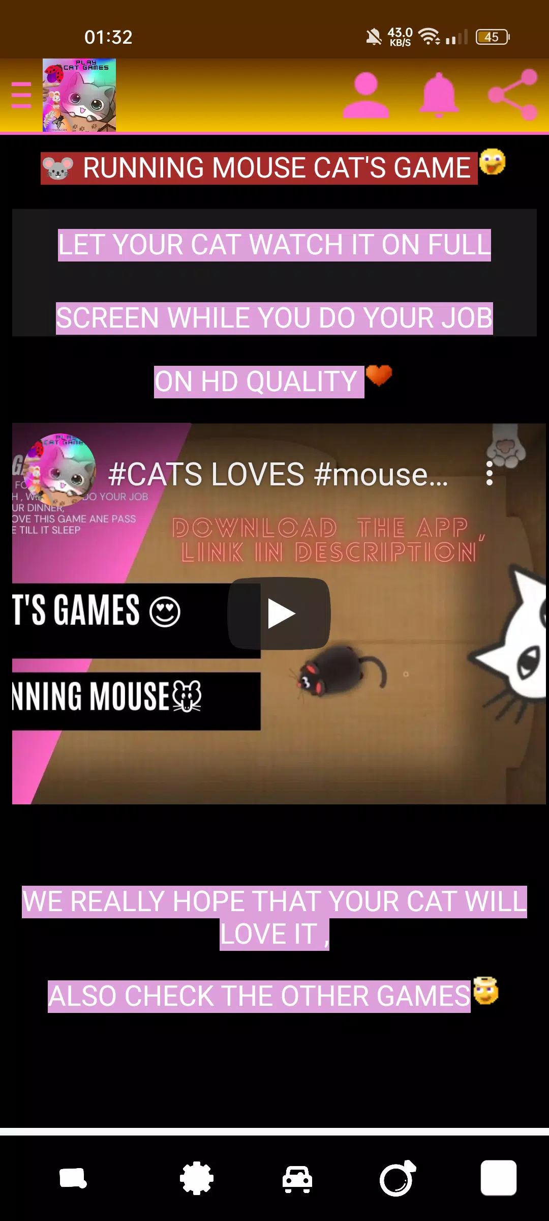 CAT PLAY GAMES - LET IT BUSY Screenshot 4