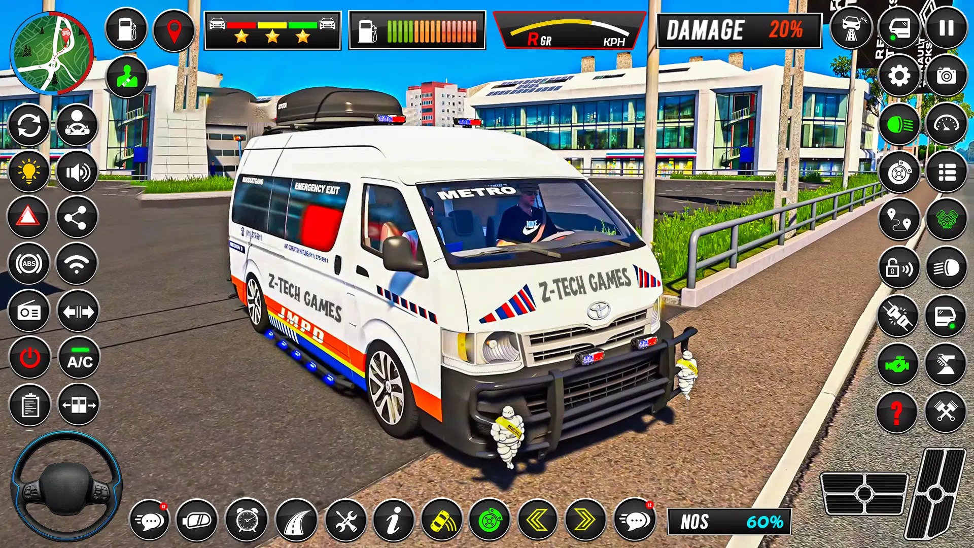 Bus Simulator 3D Euro Bus Game Screenshot 5