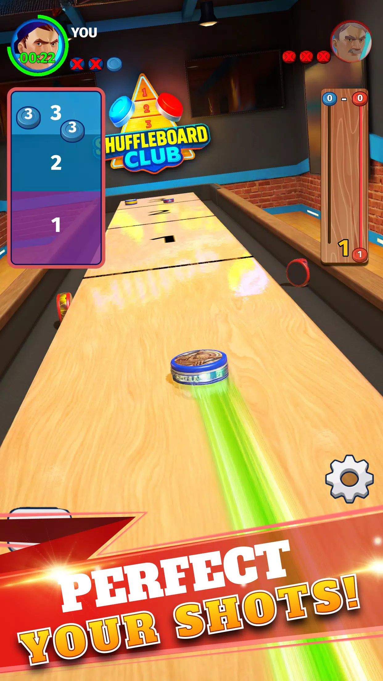Shuffleboard Club Screenshot 1