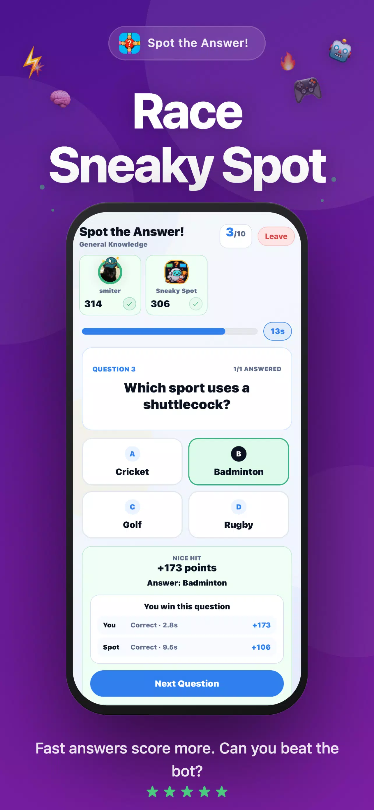 Spot the Answer! Screenshot 2