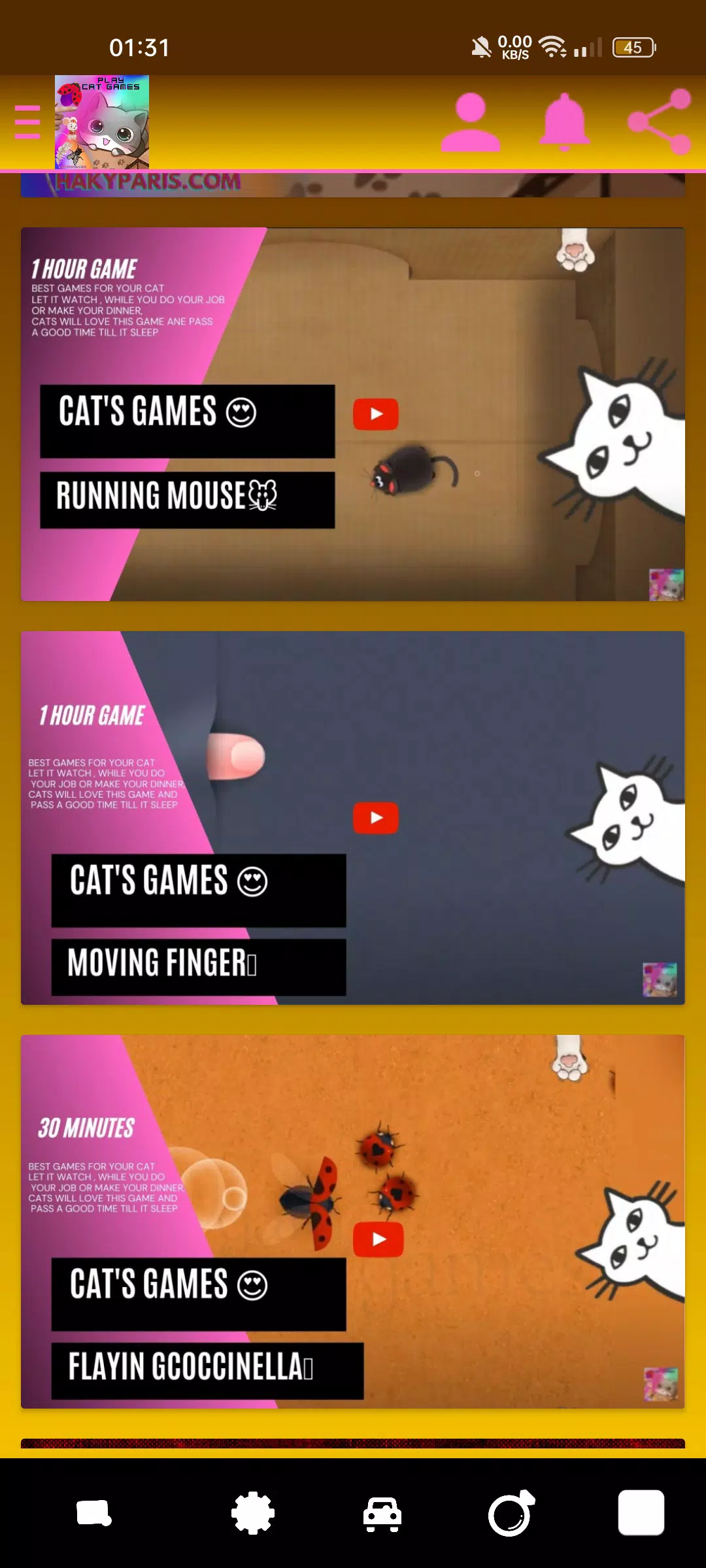CAT PLAY GAMES - LET IT BUSY Screenshot 2