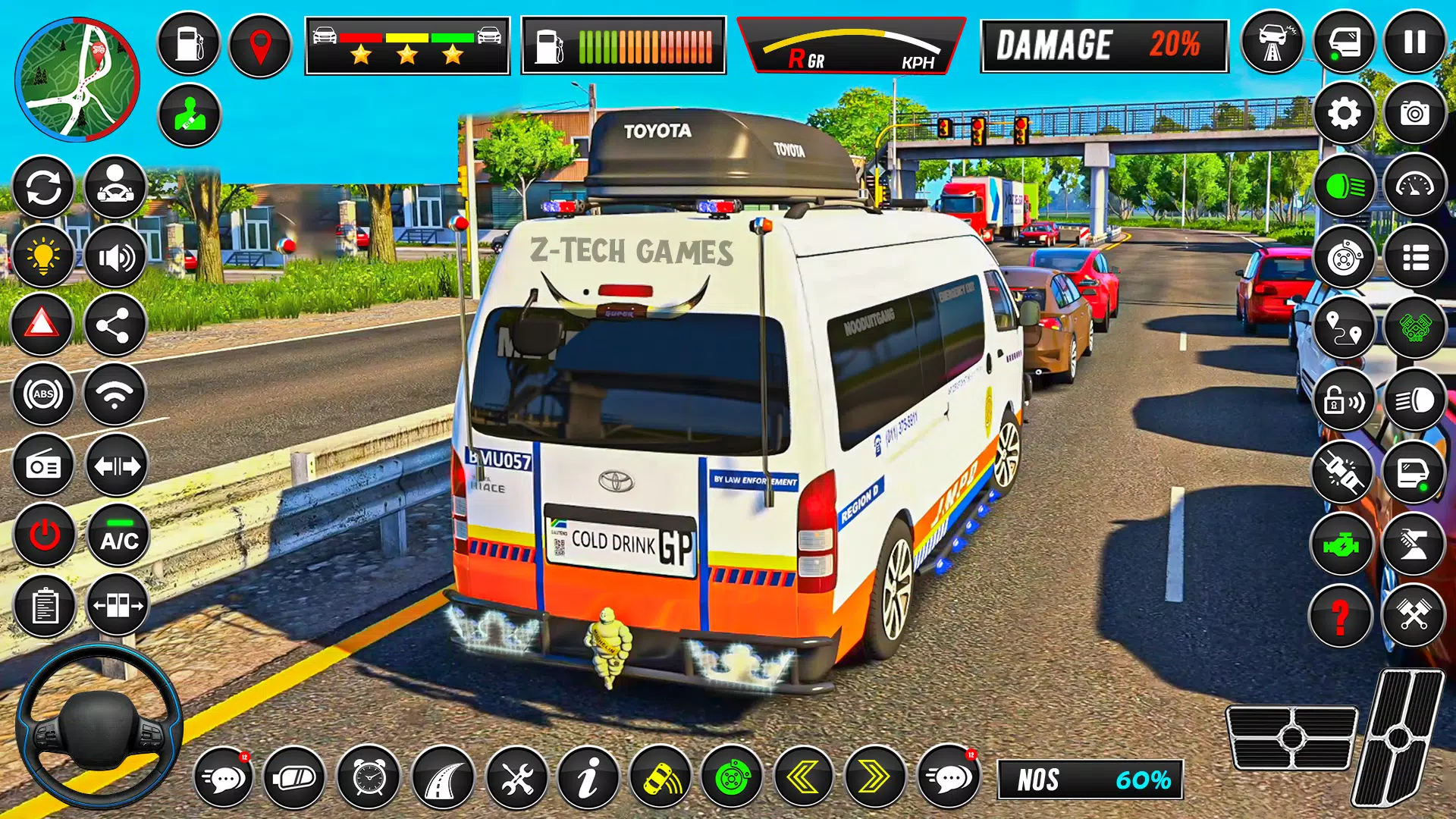 Bus Simulator 3D Euro Bus Game Screenshot 1