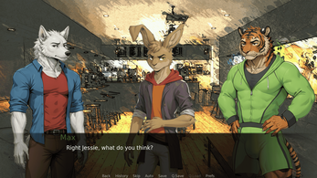Golden Days? A Furry Visual Novel Screenshot 3