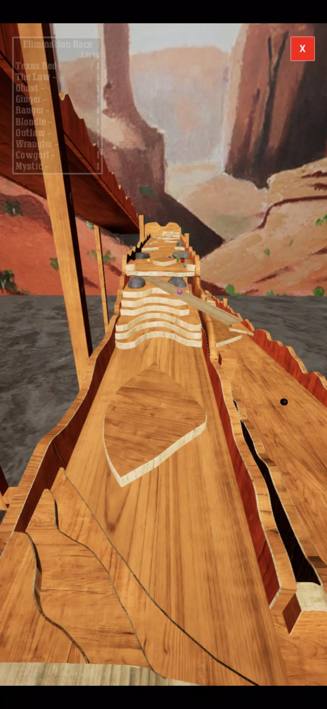 Cactus Canyon Marble Race Screenshot 2
