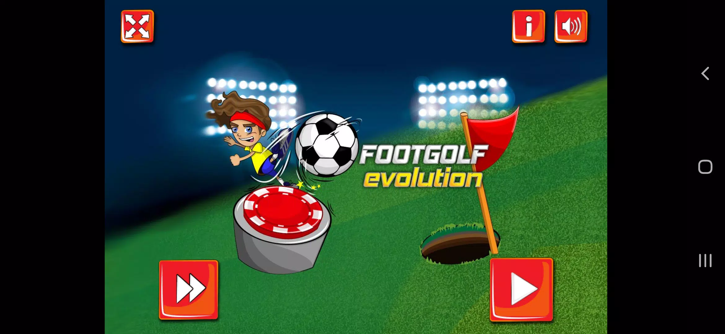 Foot Golf Game Screenshot 1