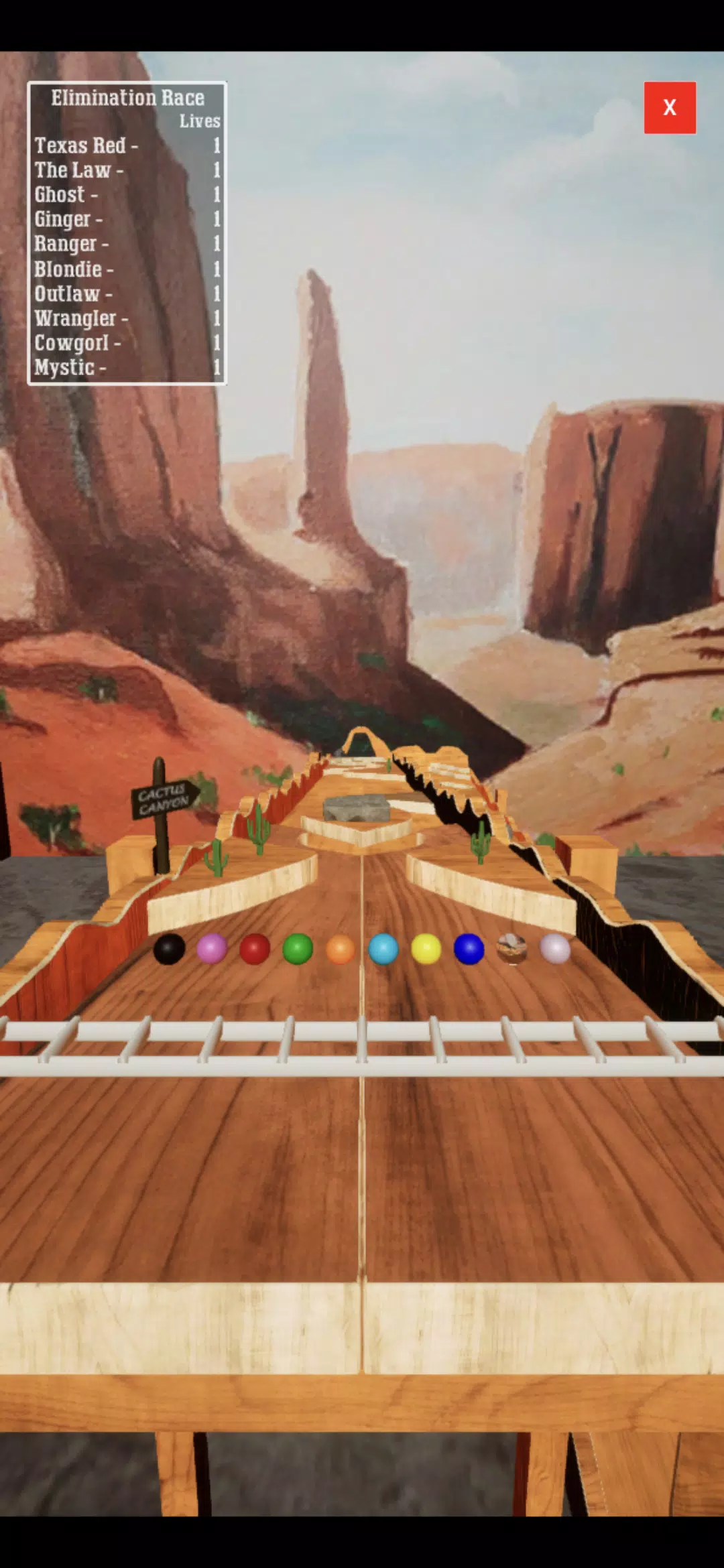 Cactus Canyon Marble Race Screenshot 7