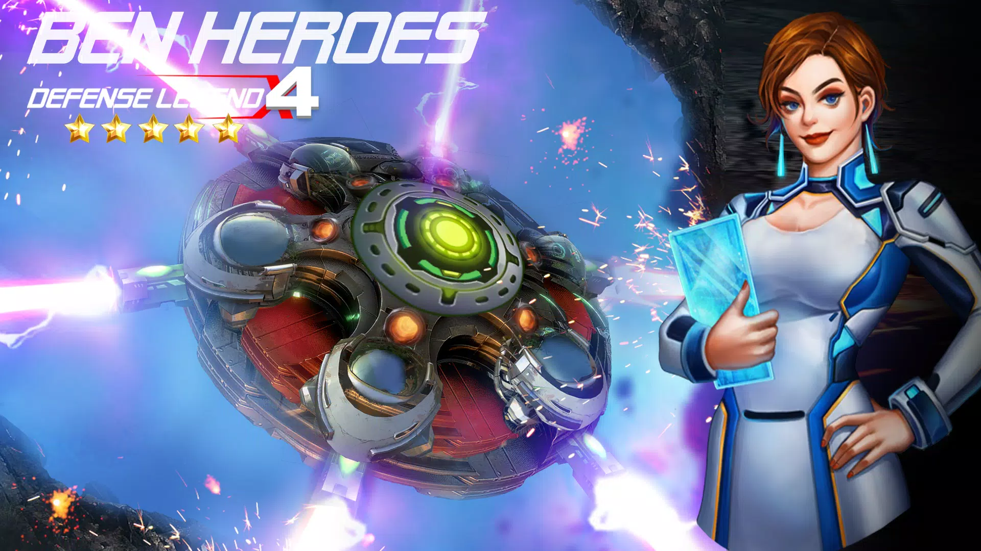 Defense legend 4 HD: Sci-fi TD  Screenshot 2