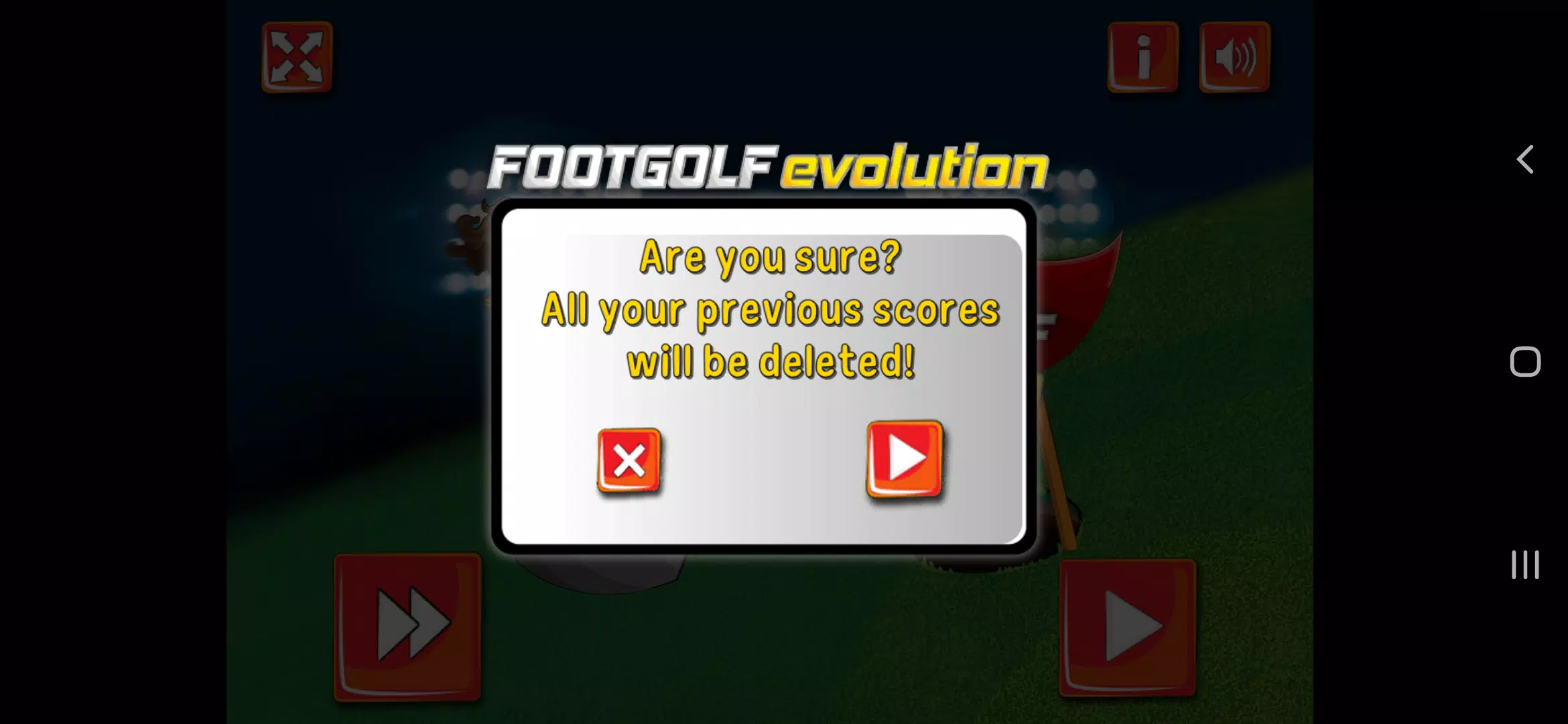Foot Golf Game Screenshot 2