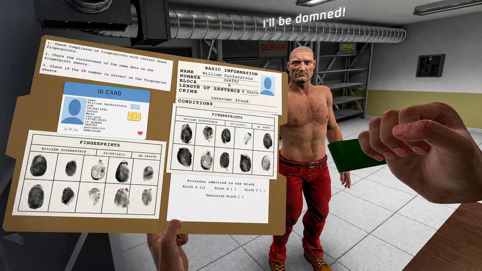 Prison Simulator VR Game Screenshot 4