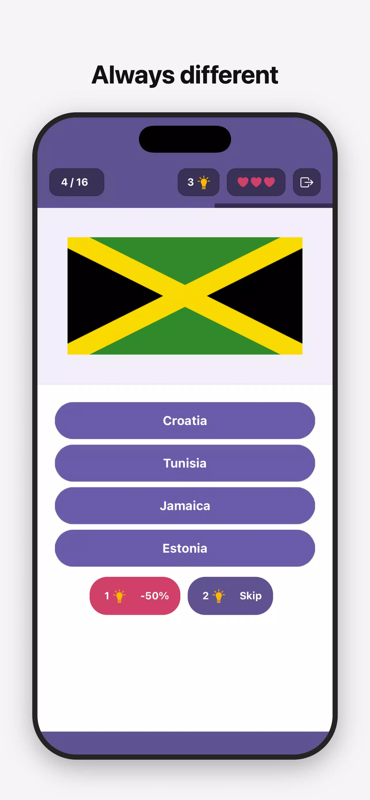 Country Flags – Quiz Screenshot 3