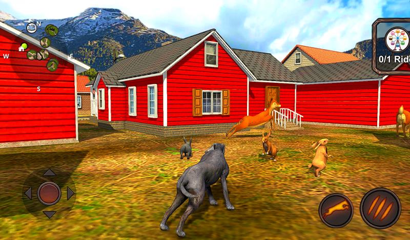 Great Dane Dog Simulator 3D  Screenshot 13