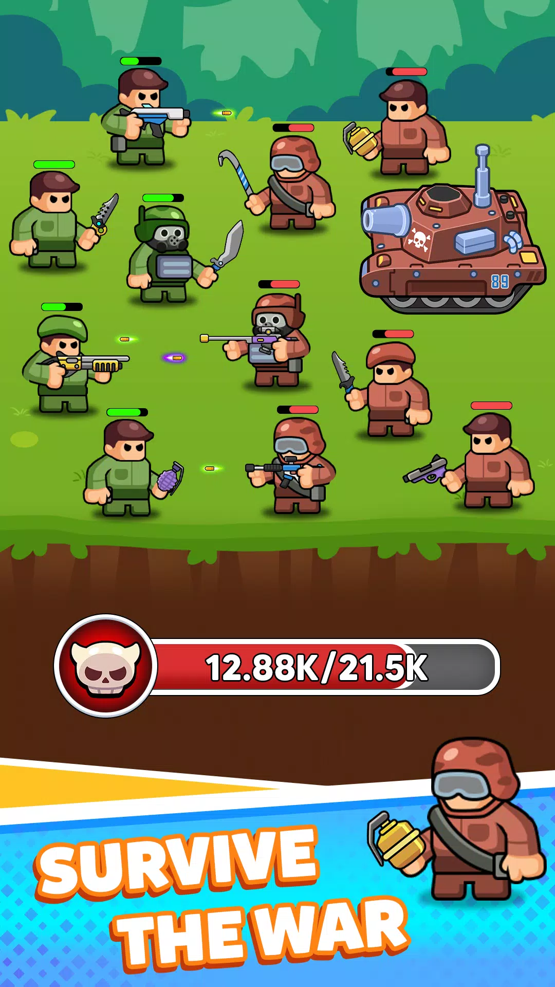 Bag War: Merge Battle Screenshot 3
