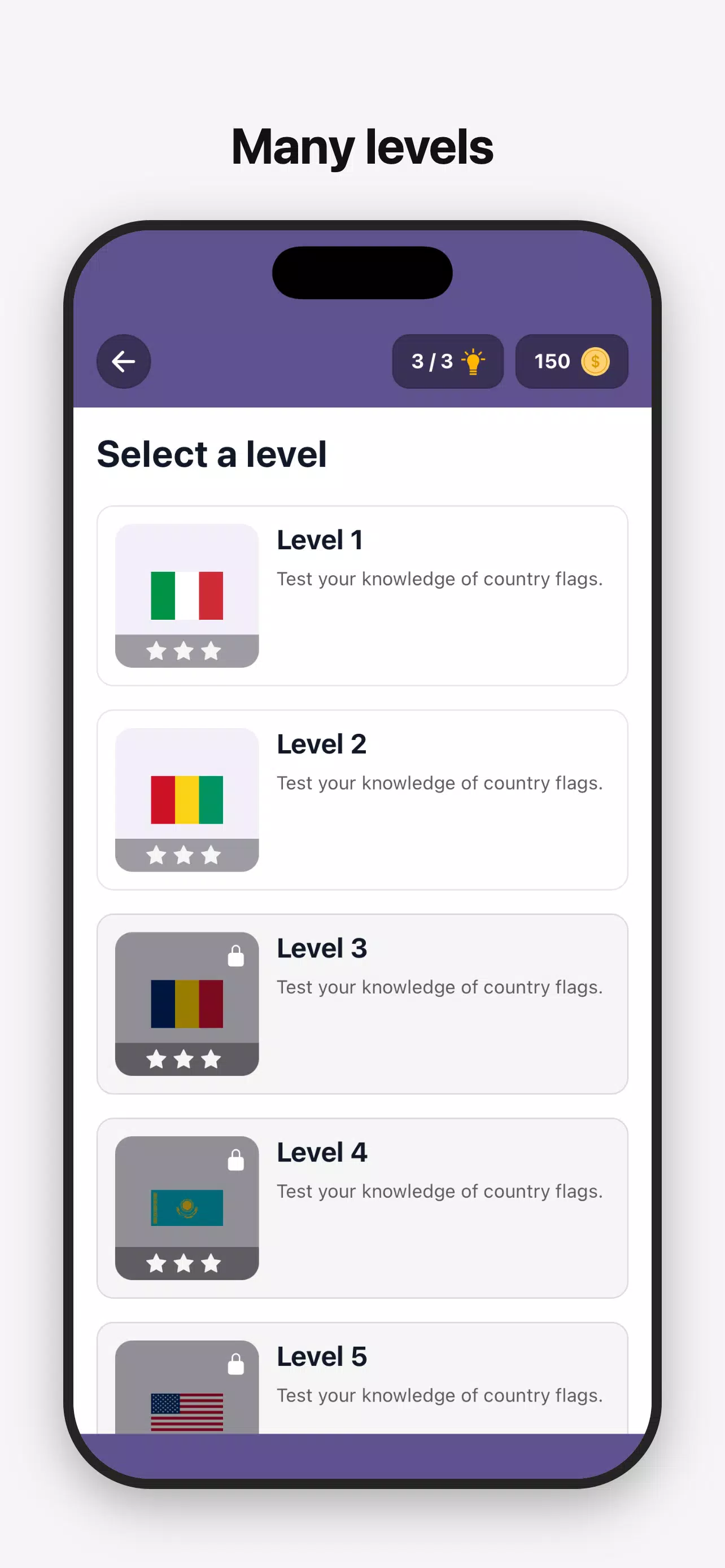 Country Flags – Quiz Screenshot 1