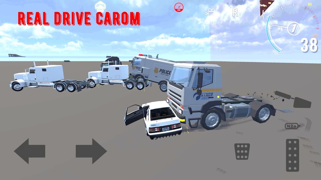 Real Drive Carom Screenshot 1