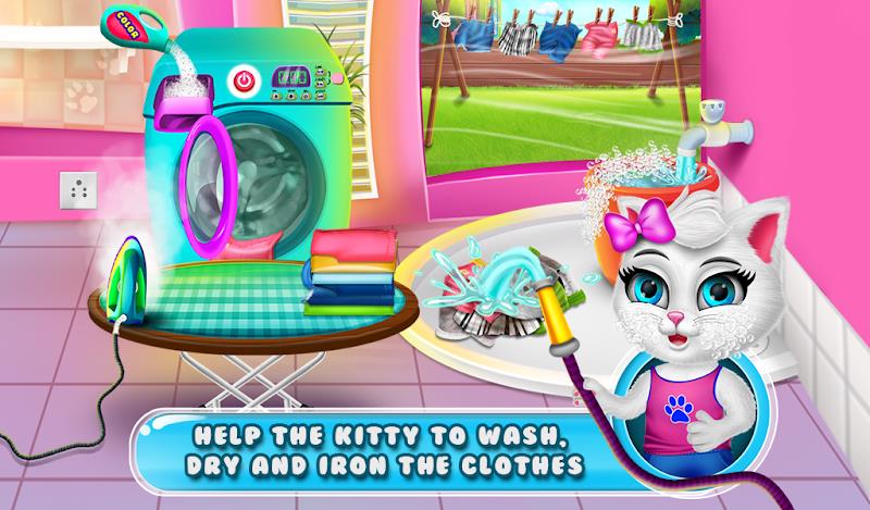 Kitty Cat Daycare Salon Games Screenshot 14